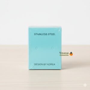 Premium chain & earring Stainless Steel Jewellery Display Card - 100 pcs (inch 2.5*3.5)