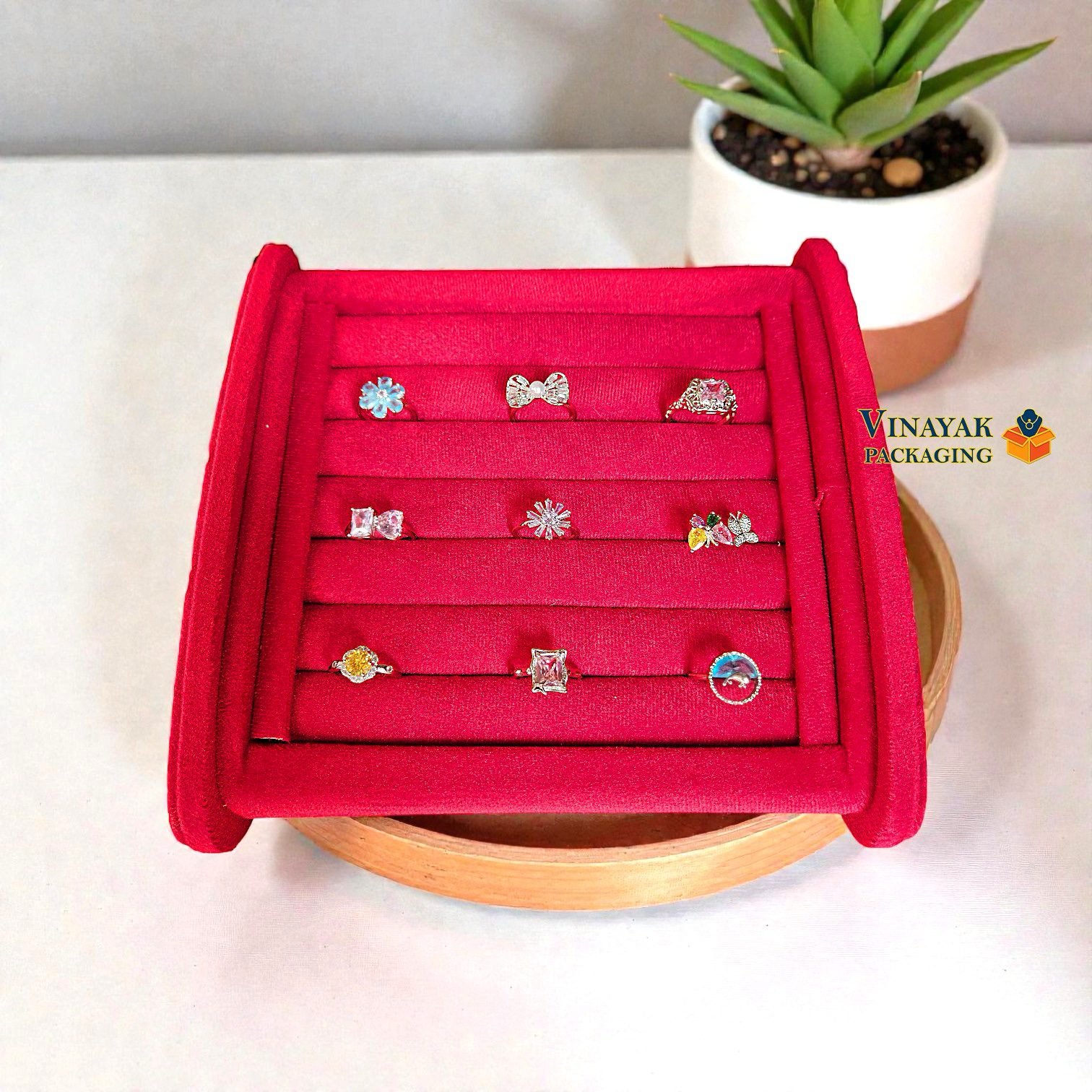 Velvet Ring Display Tray - Image 5