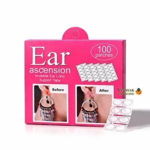 Invisible Ear Lobe Support Tape – Ear Ascension Lift Patches (100 Pieces)