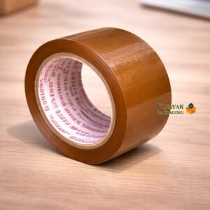 Premium Brown BOPP Packing Tape Roll – Strong Adhesive Carton Sealing Tape