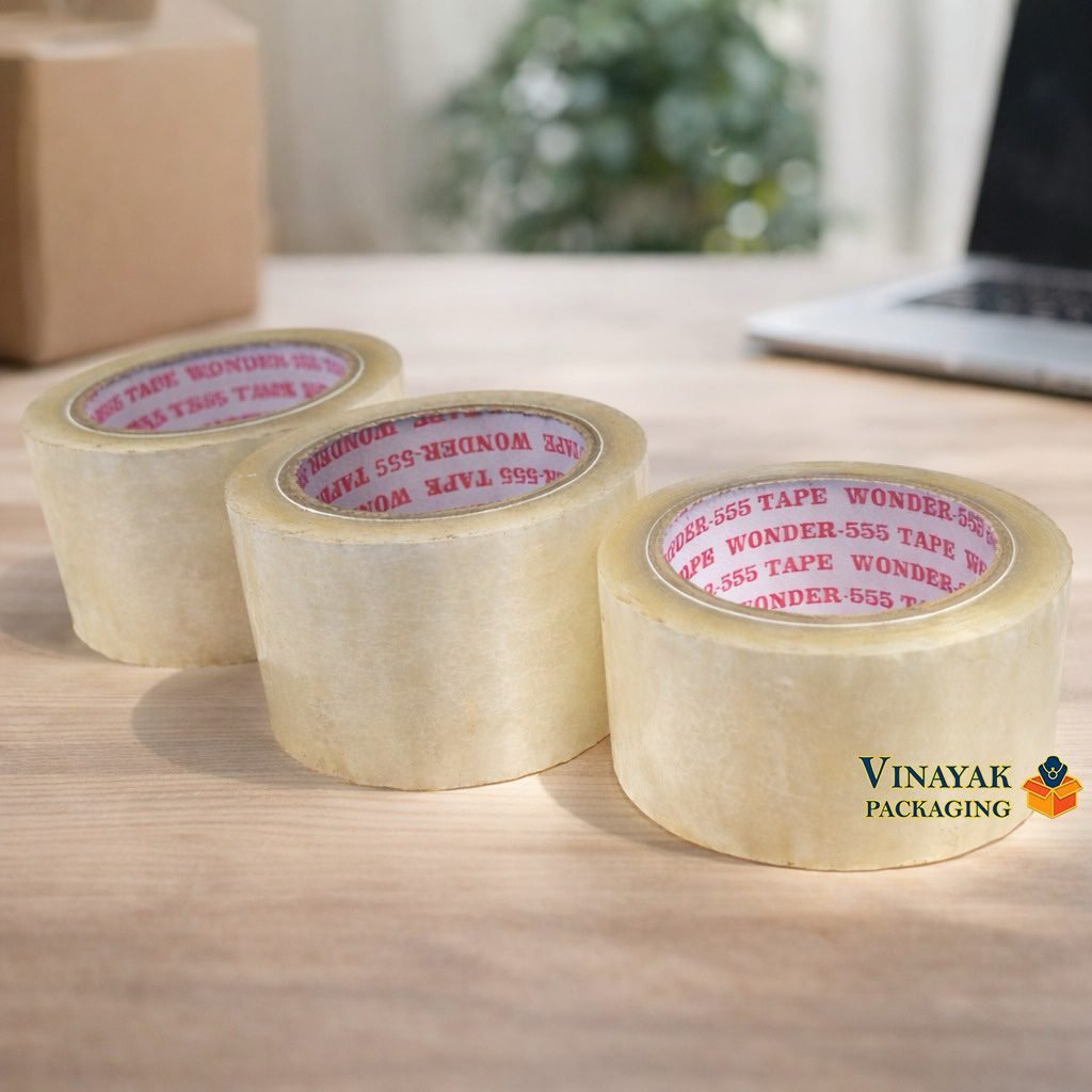 Premium BOPP Packaging Tape Roll – Strong Adhesive Carton Sealing Tape - Image 3