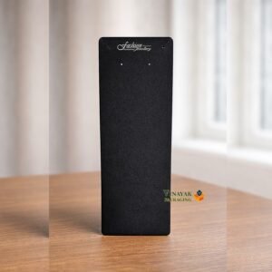 Premium Black Necklace & Earring Display card – 100 pcs (inch 3*12)